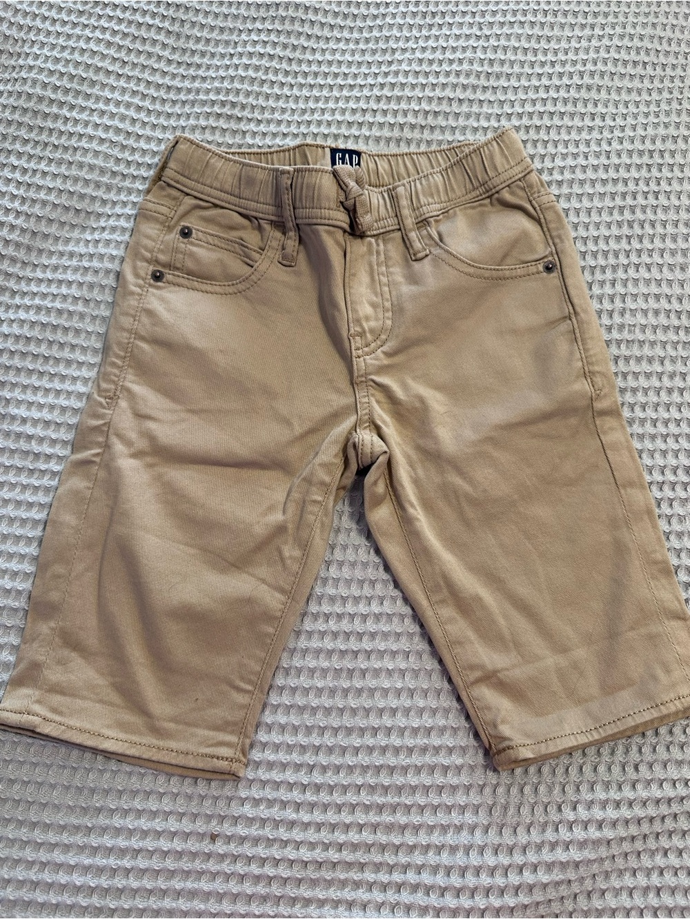 GAP Denim Tan Pull-On Shorts